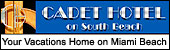 Cadet Hotel on South Beach Logo